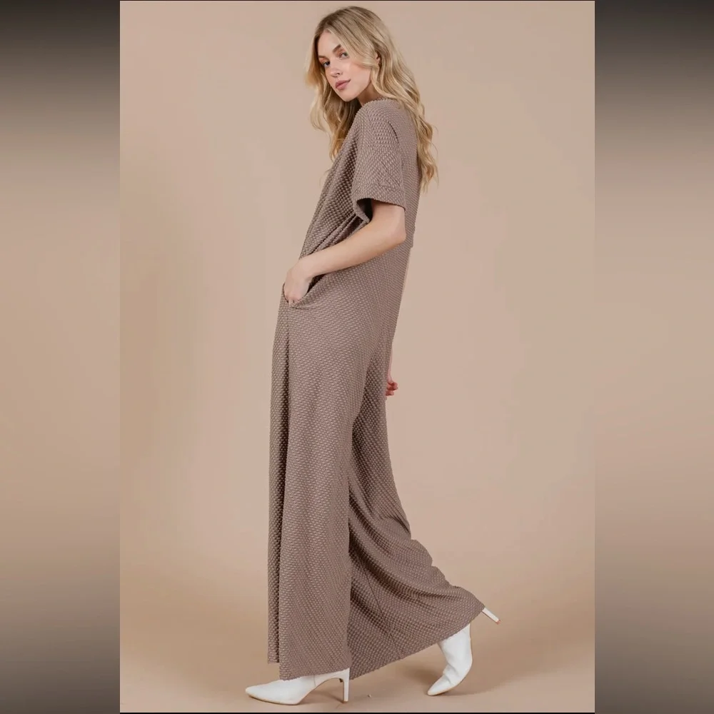 Fabulous Oversize Button Up Jumpsuit - Picture 5 of 7